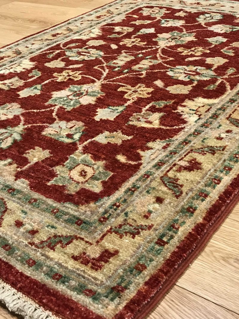 Fine Pakistani Esfahan - 2'7" x 3'11" - Image 6