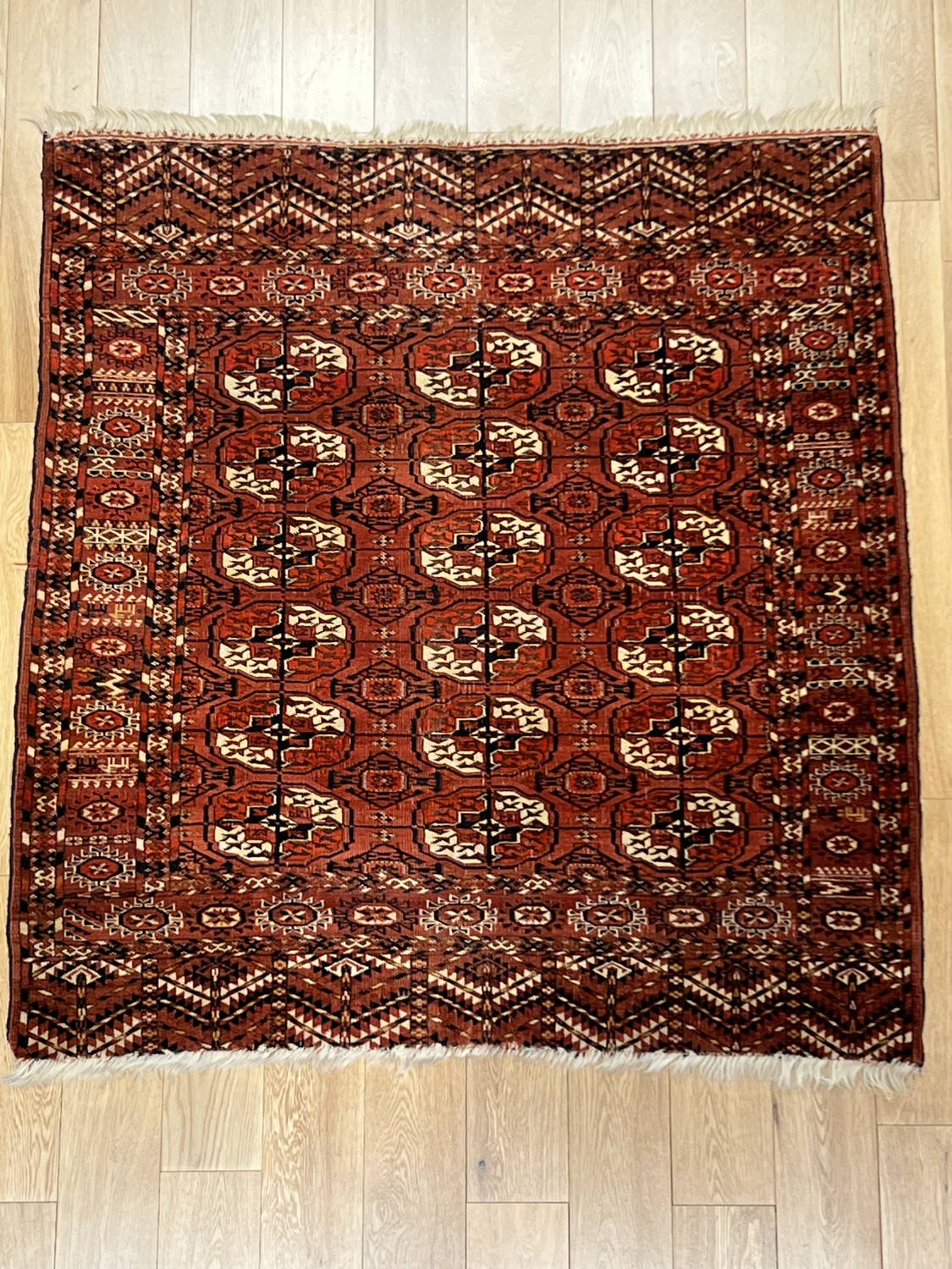 Antique Tekke Turkmen - 3'8" x 4'0"