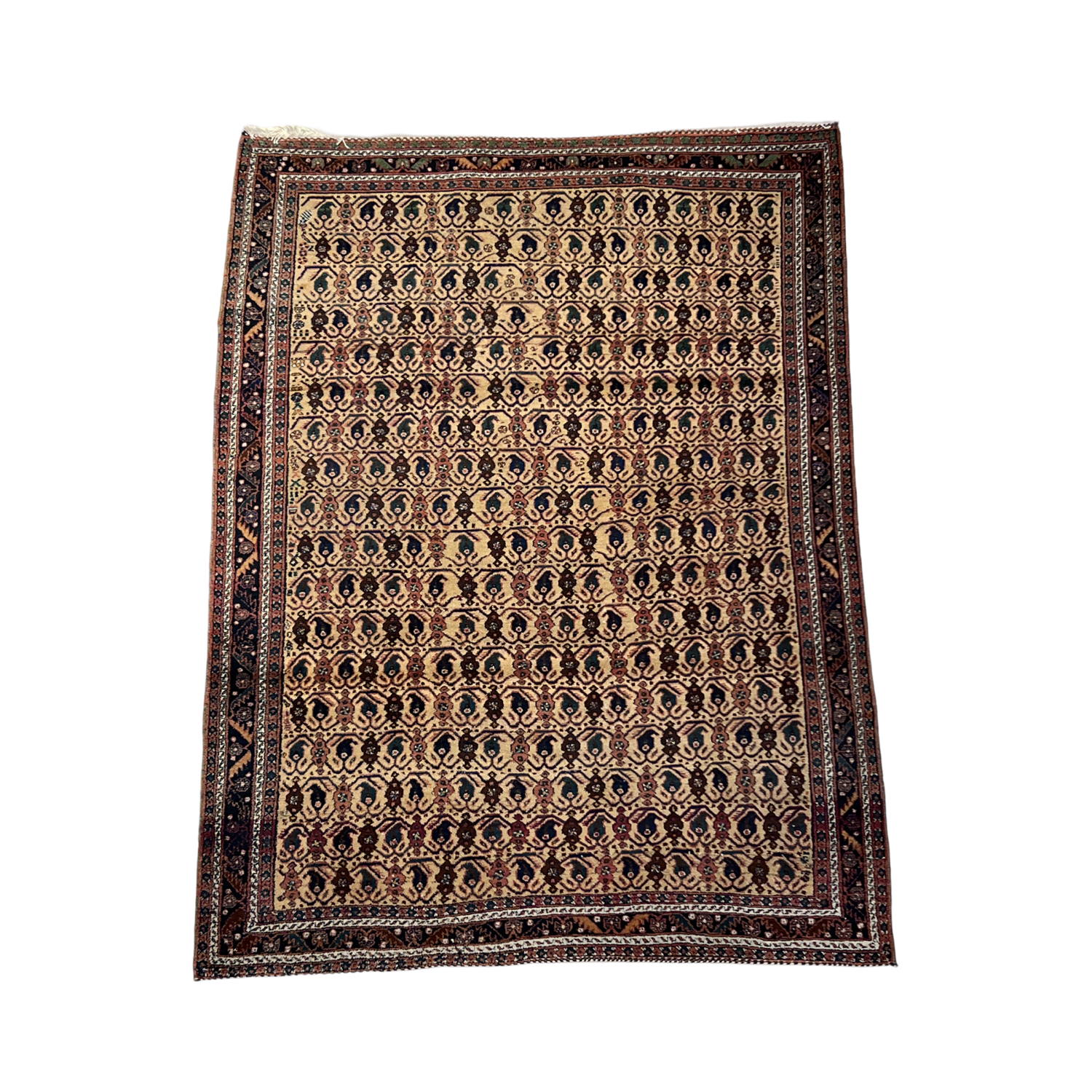 Old Persian Afshar - 4'8" x 6'4"