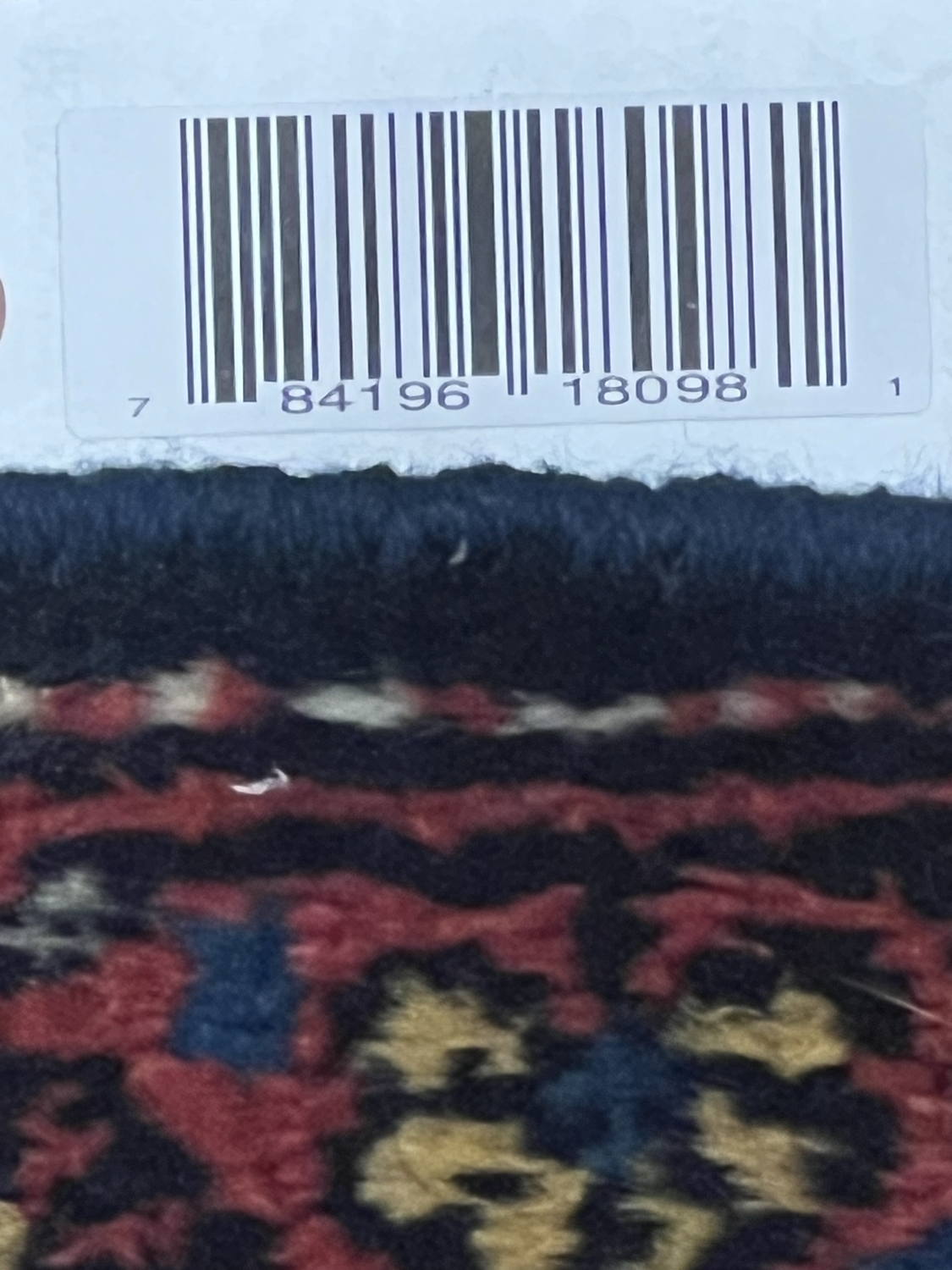 Old Persian Hamadan - 4'6" x 6'8"