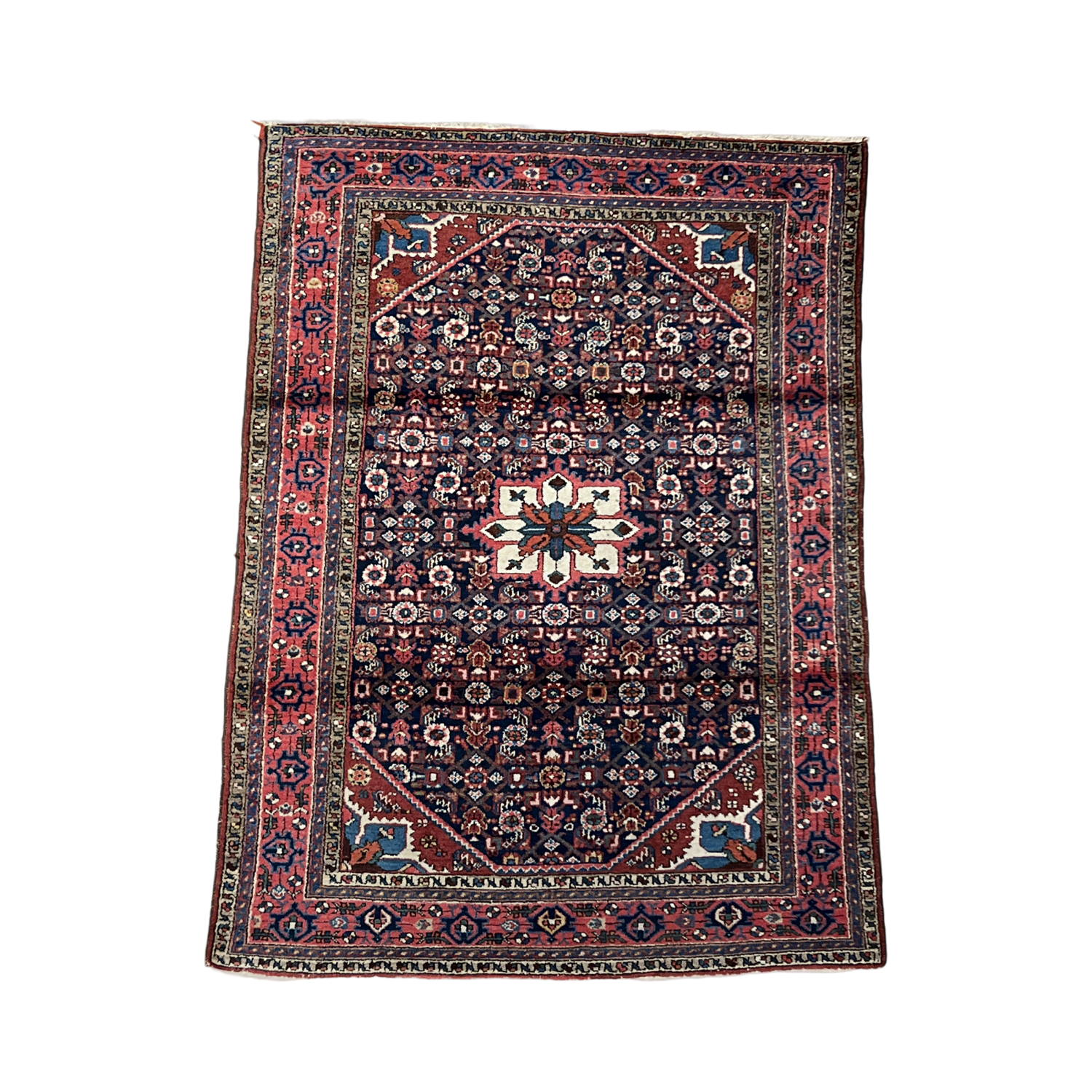 Old Persian Hamadan - 4'8" x 6'7"