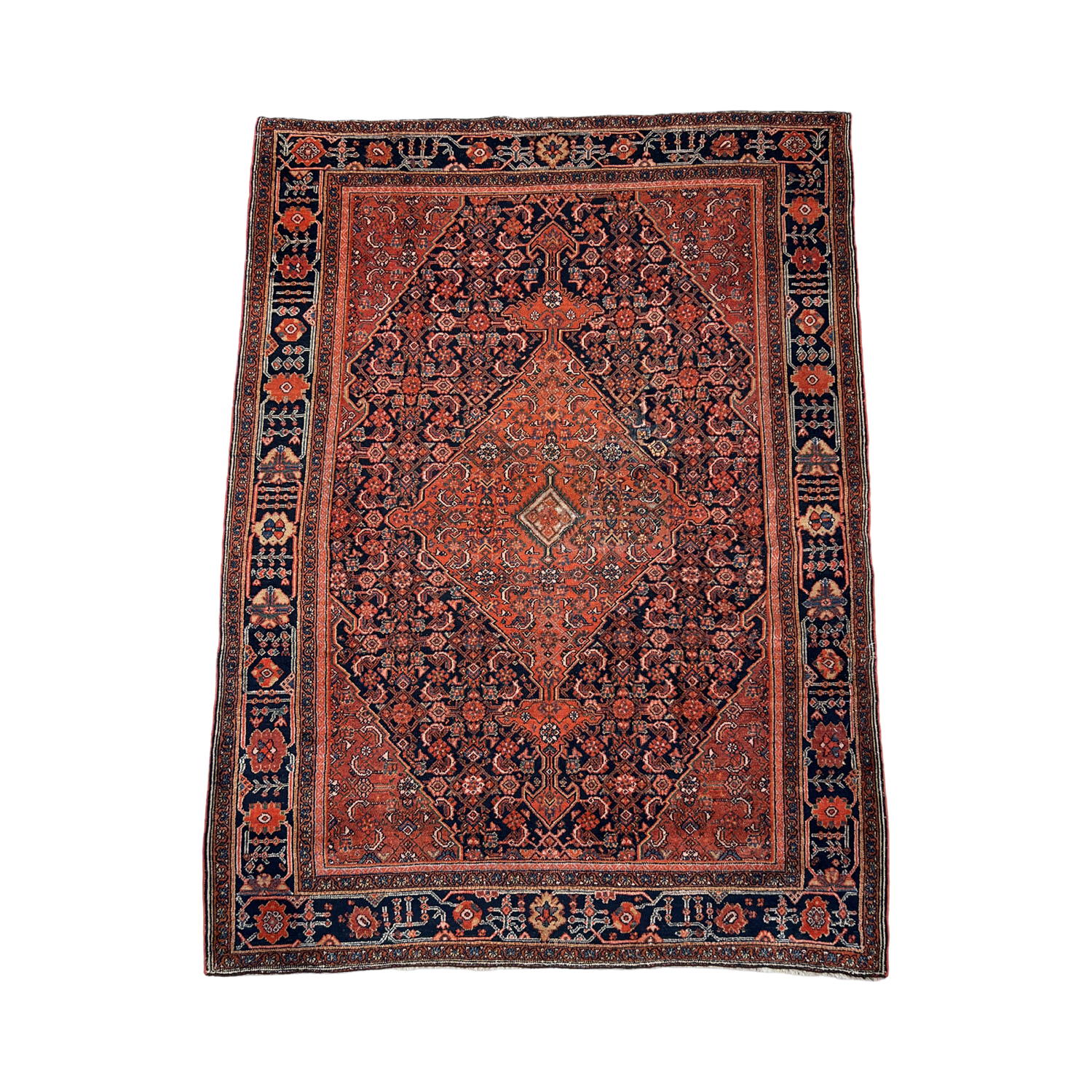 Antique Persian Malayer - 4'11" x 6'7"