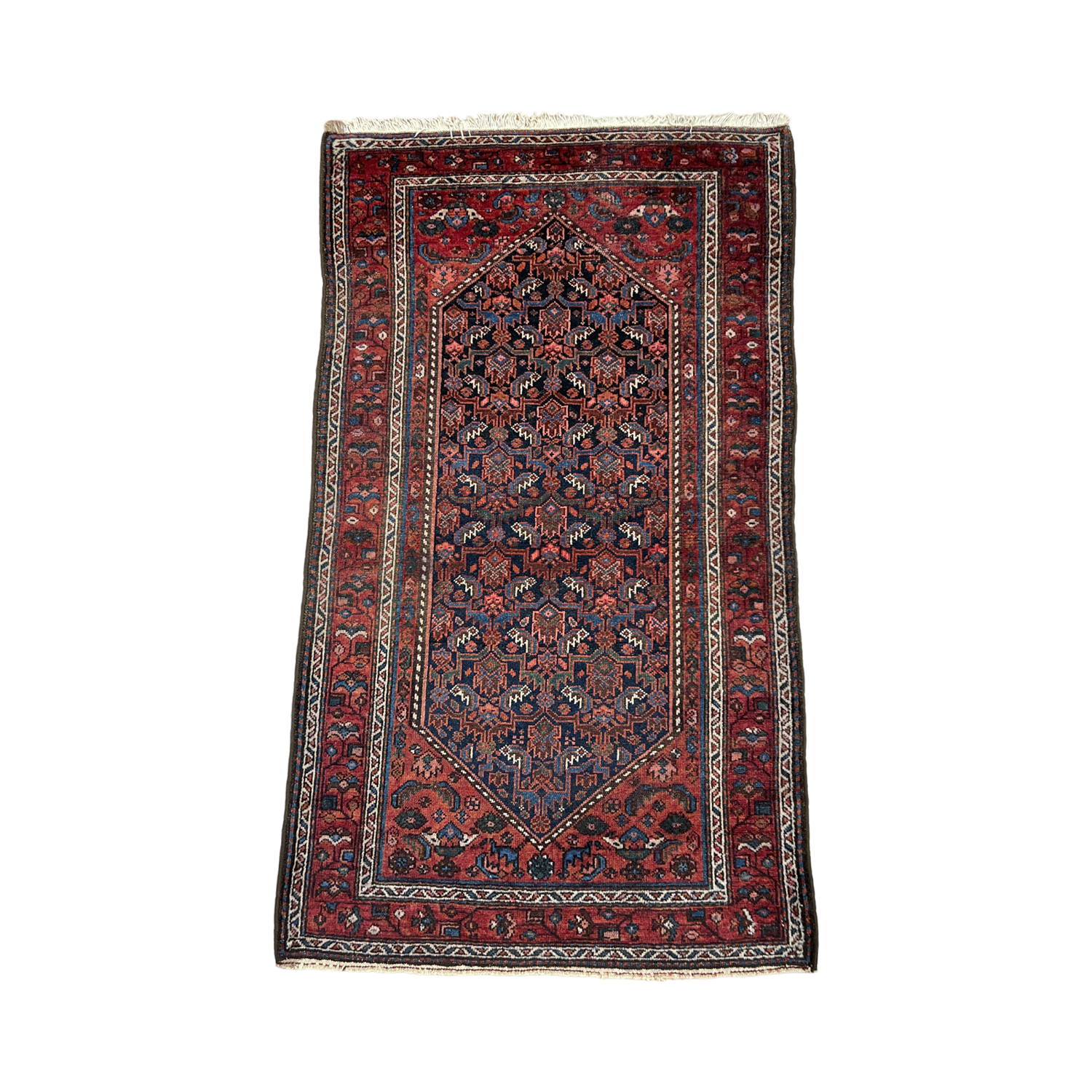 Antique Persian Hamadan - 3'6" x 6'0"