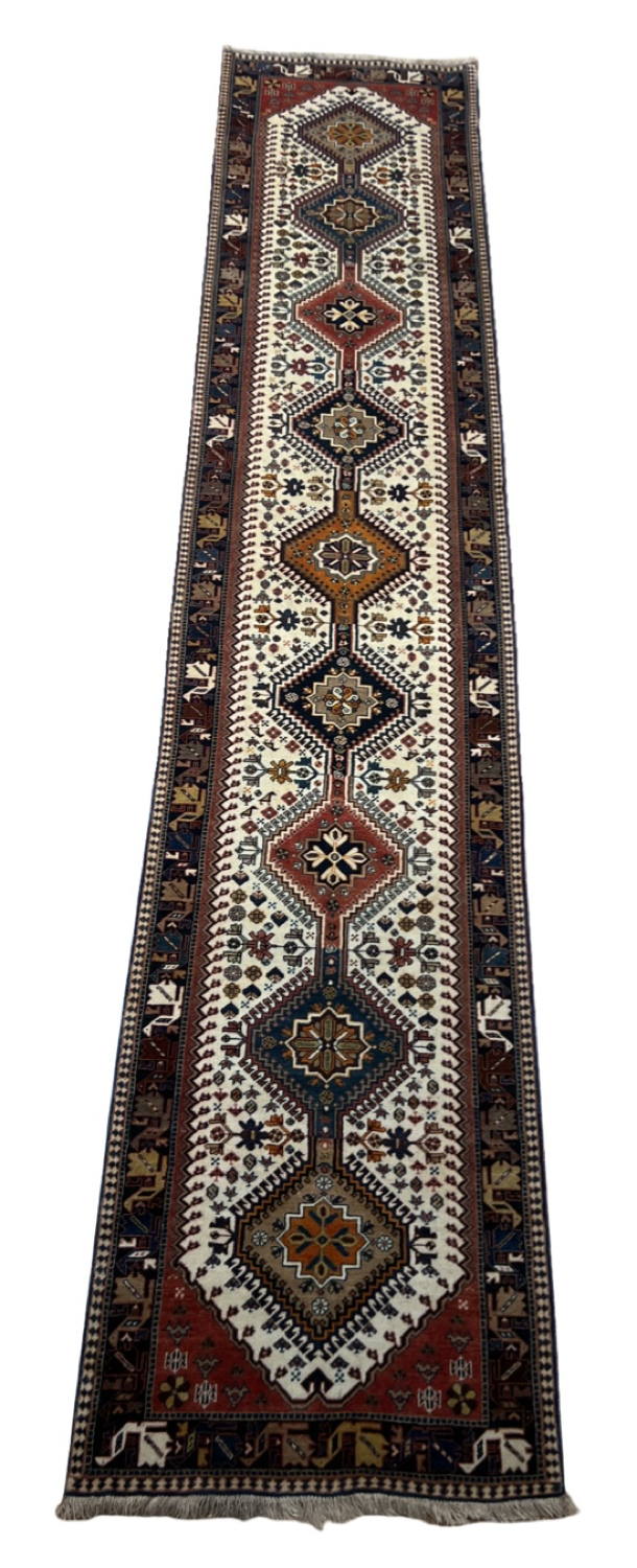 Very Good Antique Persian Yalameh - 2'8" x 13'0"