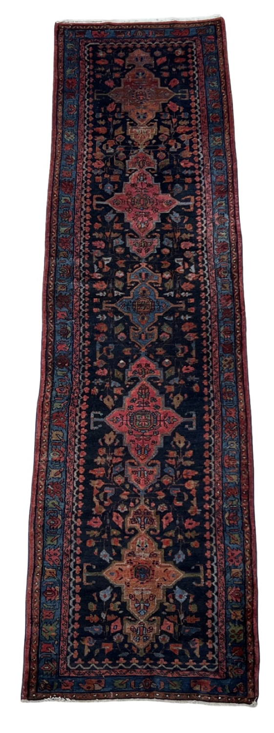 Very Good Antique Persian Lilian - 3'0" x 10'5"