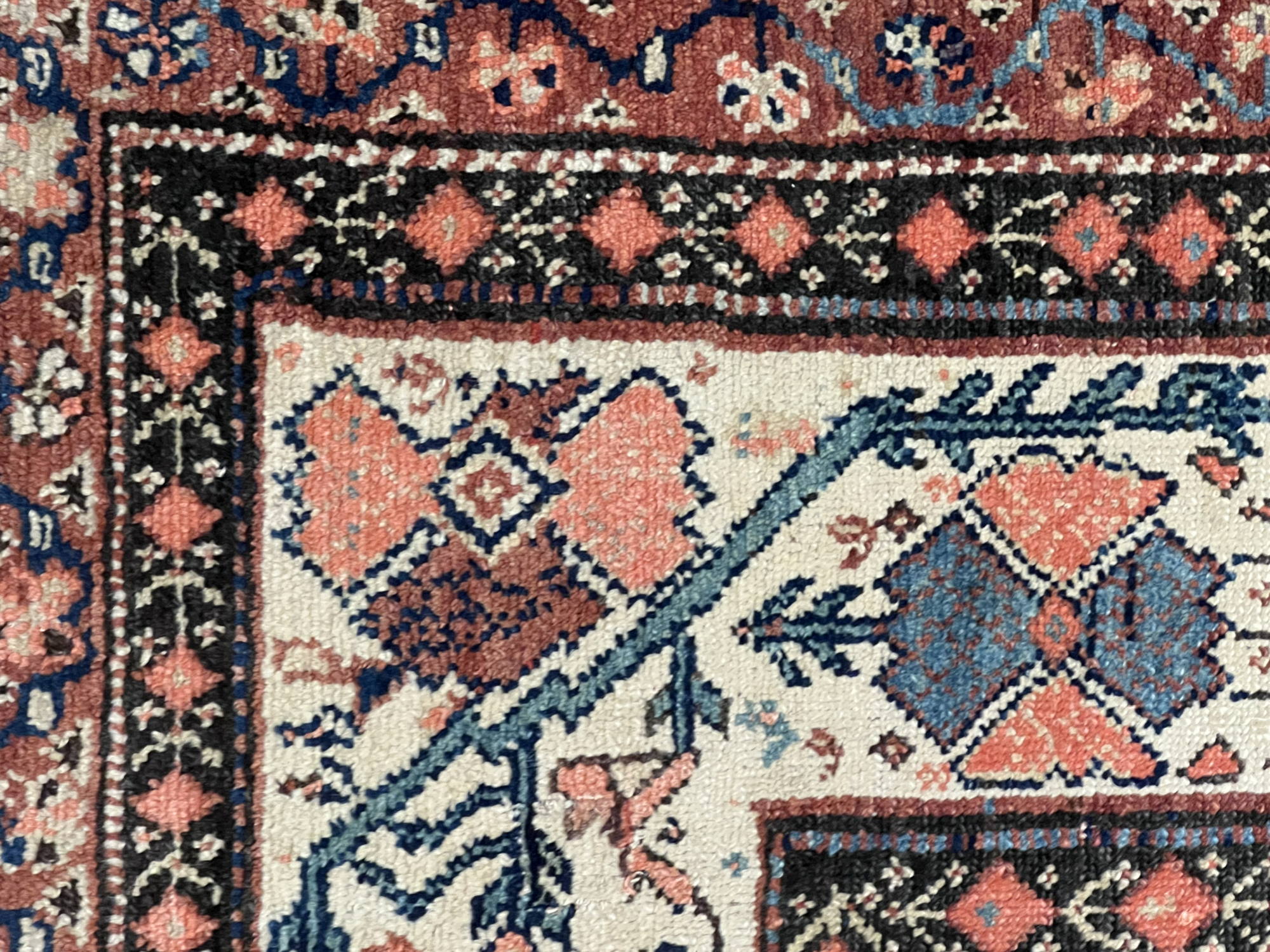 Very Good Antique Persian Kurd - 5'3" x 10'0" - Image 4