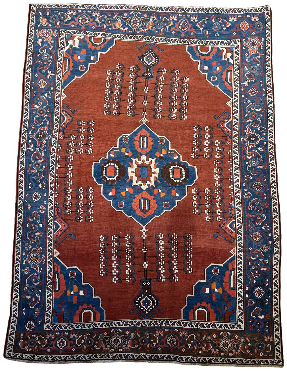 Fine Antique Caucasian/Kazakh Rug - 5'7" x 7'7"