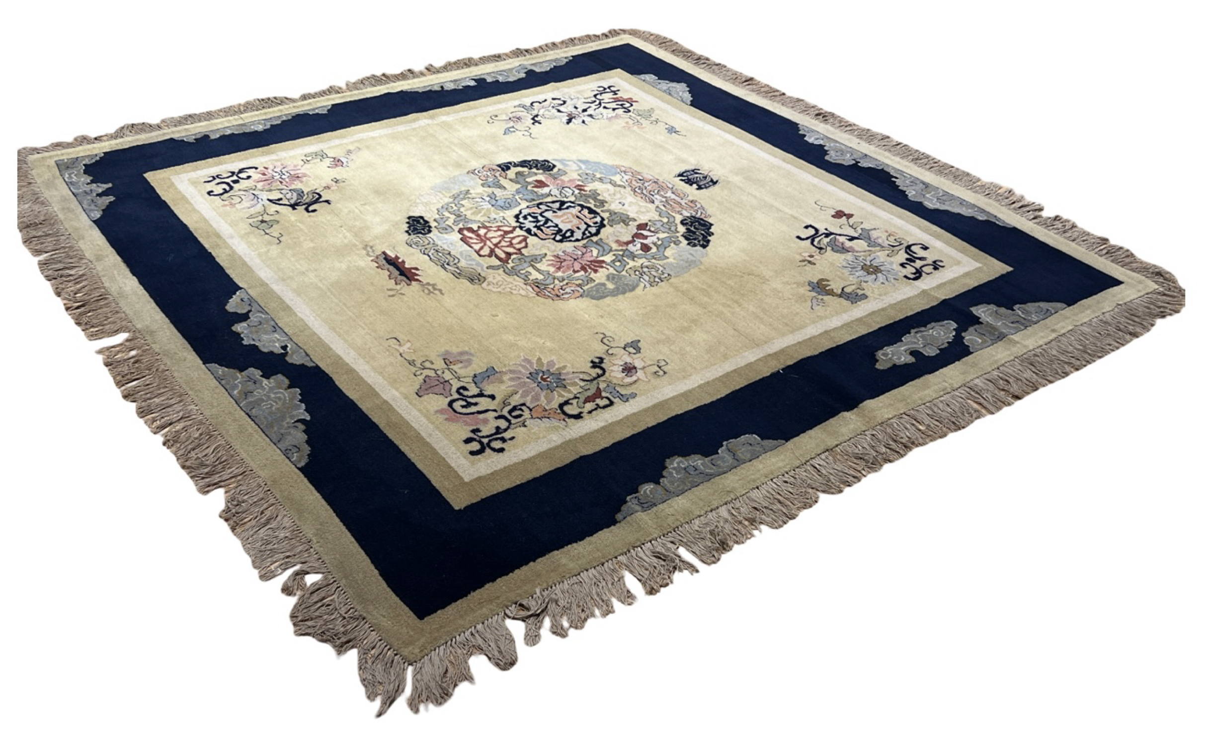 Very Good Vintage German Chinese-Style - 6'5" x 6'6"