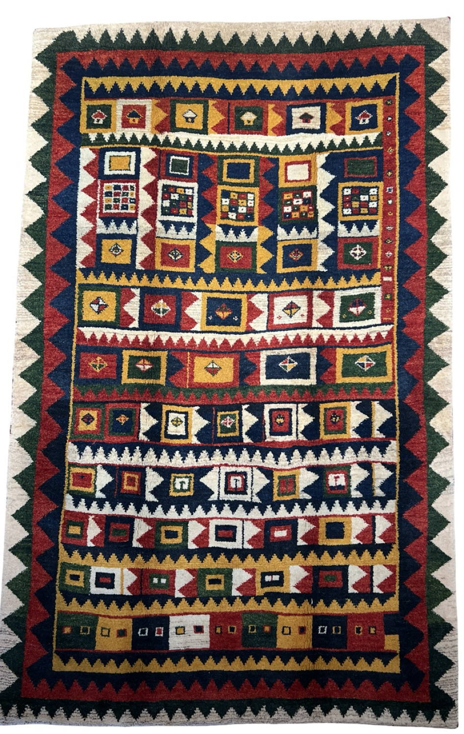 Persian Gabbeh - 5'2" x 8'3"