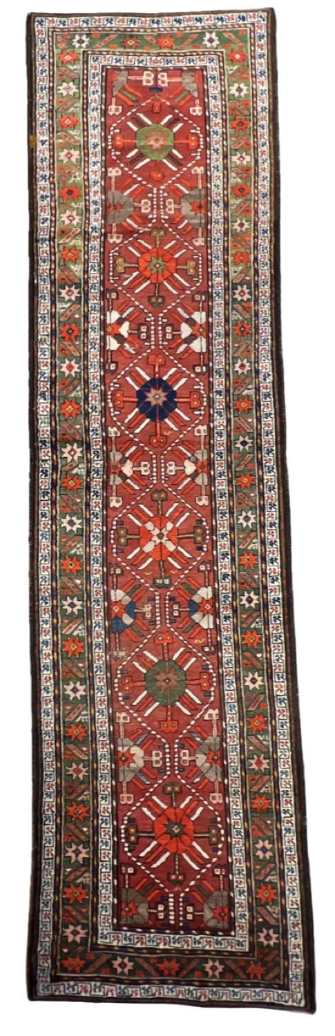 Antique Persian Kurd - 3'0" x 11'7"