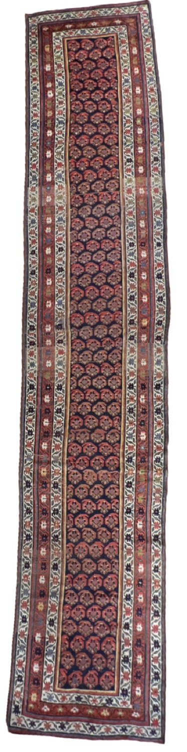 Very Good Antique Persian Kurd - 2'8" x 14'0"