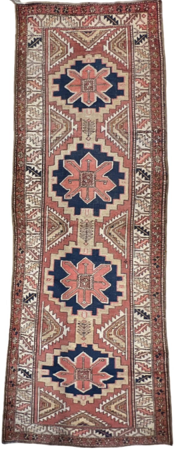 Very Good Antique Northwest Persian Rug - 4'2" x 11'2"