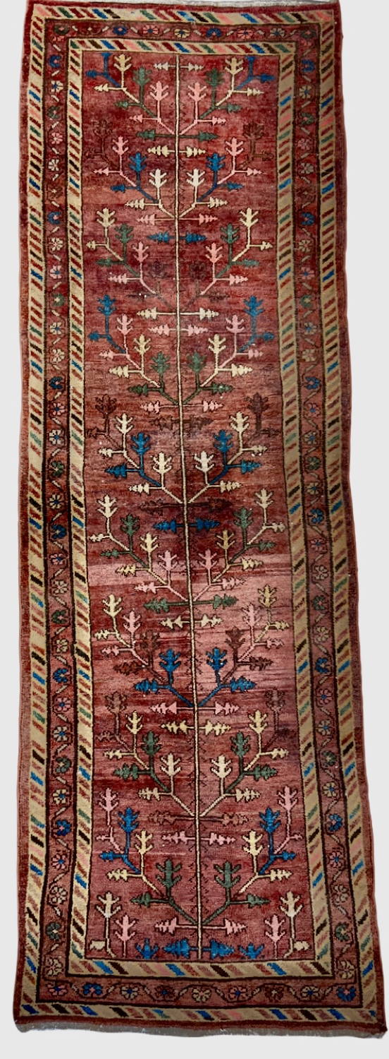 Very Good Antique Persian Hamadan - 3'0" x 9'2"