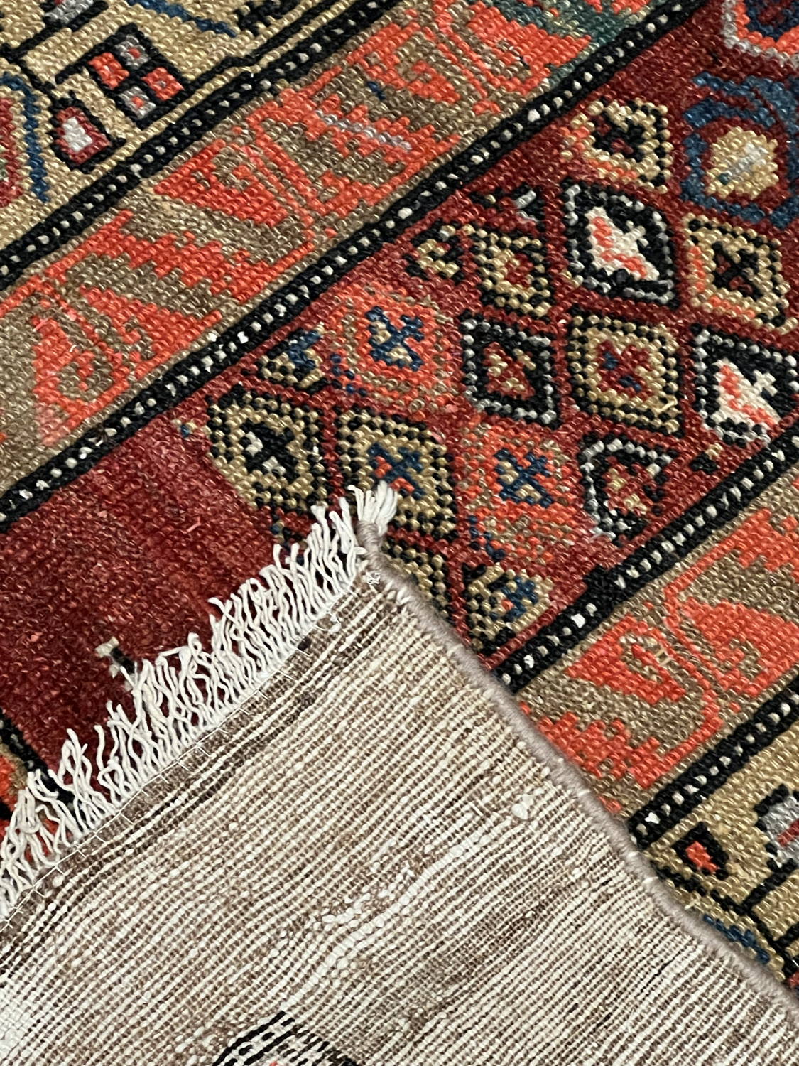 Very Good Antique Persian Sarab - 3'0" x 11'3" - Image 4