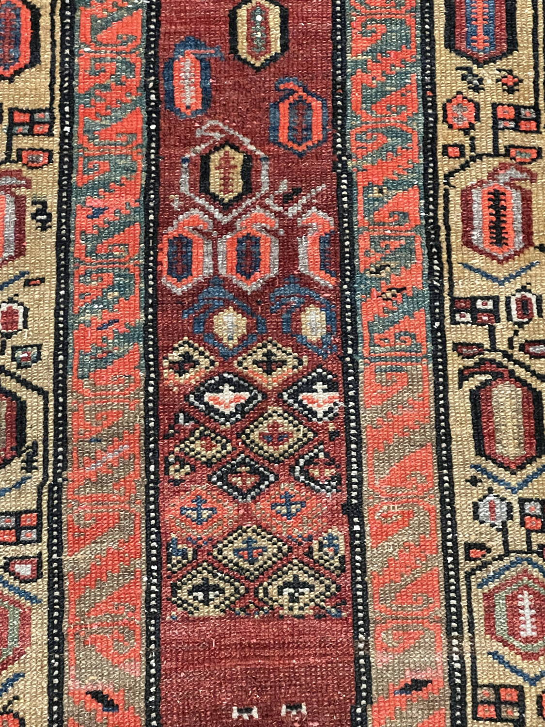 Very Good Antique Persian Sarab - 3'0" x 11'3" - Image 6