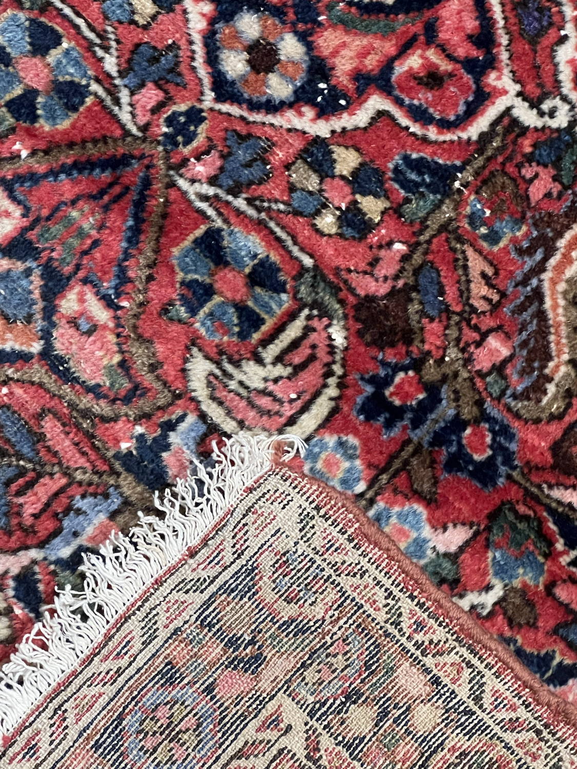 Antique Persian Borchalu - 3'7" x 5'1" - Image 6