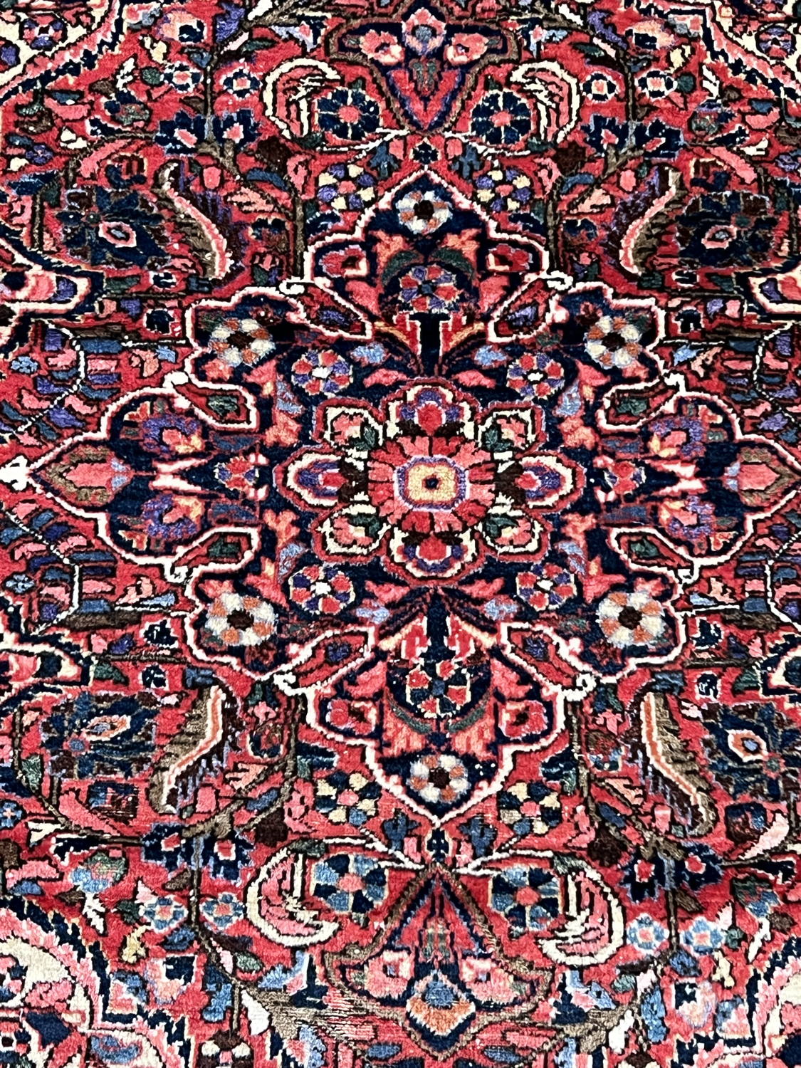 Antique Persian Borchalu - 3'7" x 5'1" - Image 10