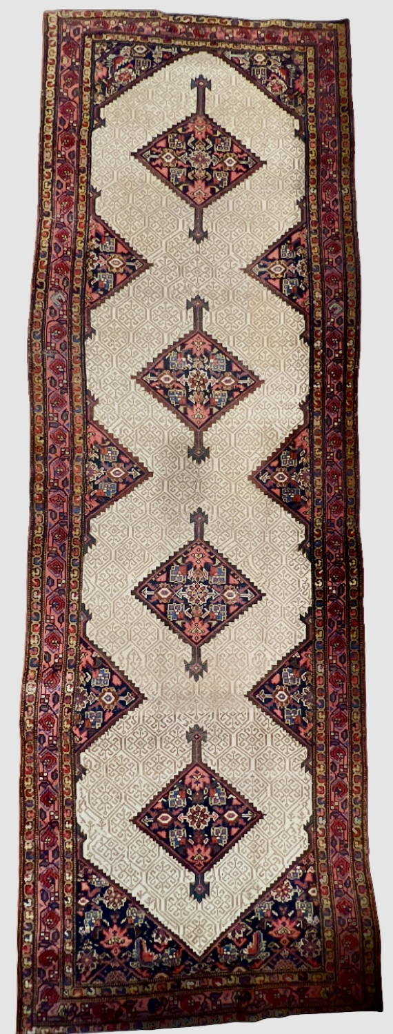 Very Good Antique Persian Sarab - 3'9" x 11'5"
