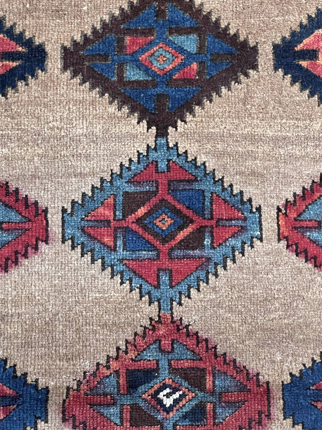 Very Good Antique Persian Kurd - 3'9" x 6'2" - Image 3