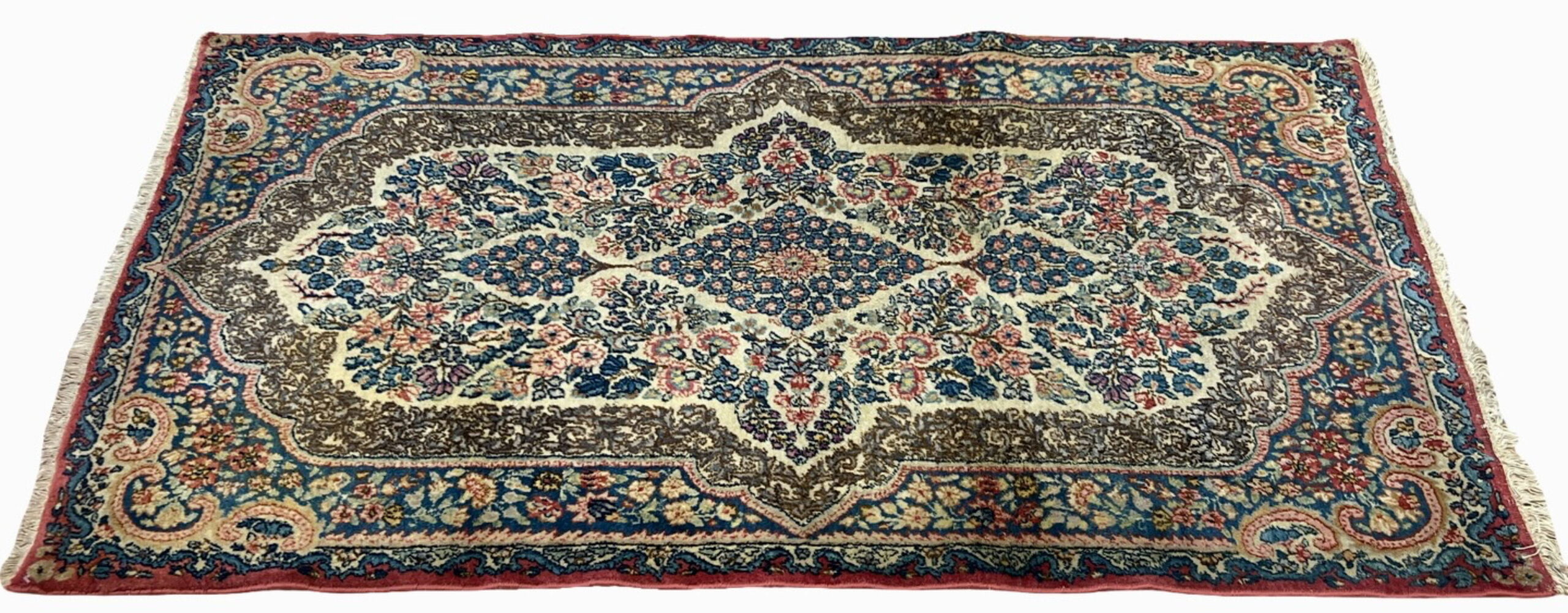 Very Good Antique Persian Ravar Kerman - 3'0" x 5'0" - Image 6