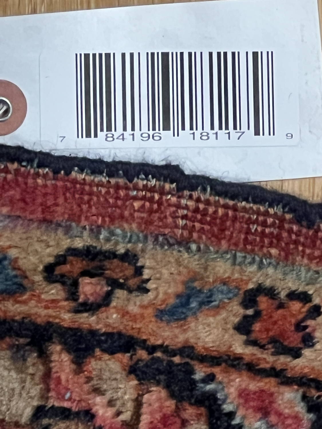 Antique Persian Sarouk - 3'5" x 4'11"