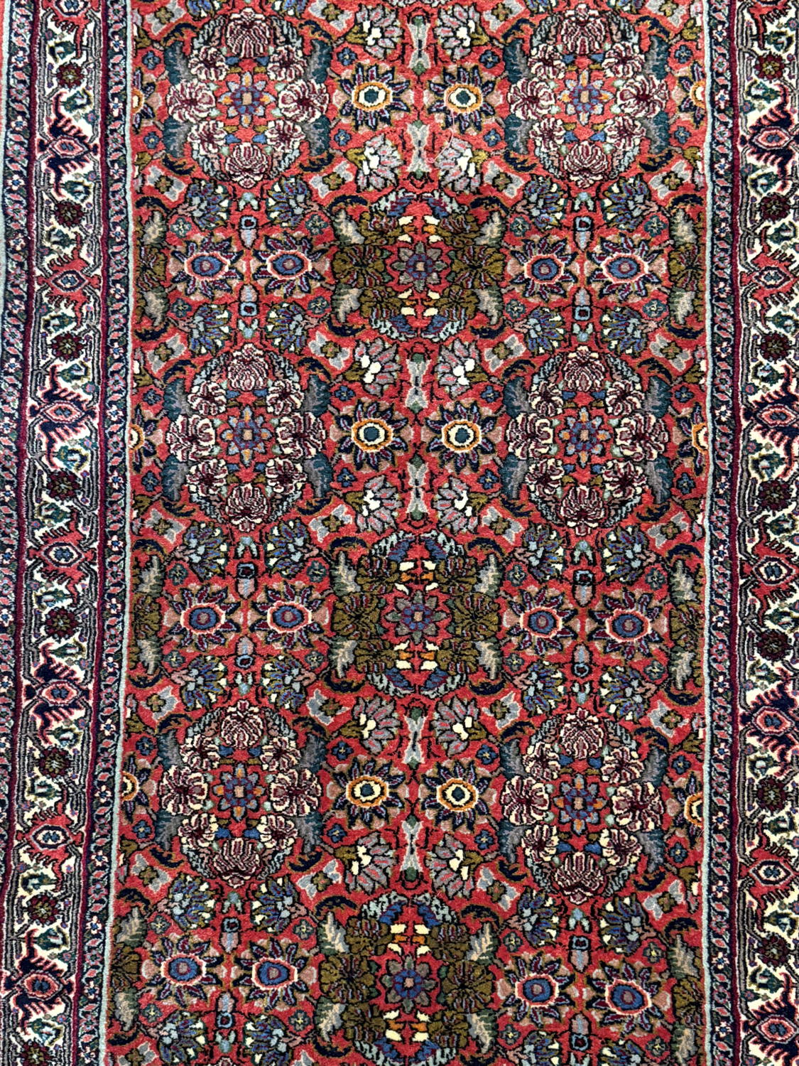 Very Fine Persian Bijar - 2'7" x 9'4"