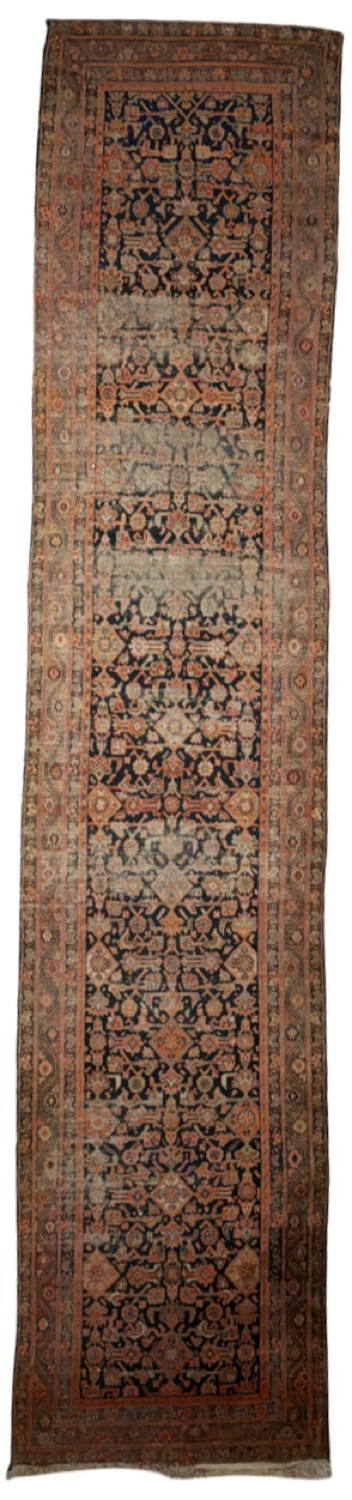 Good Antique Persian Malayer - 3'4" x 15'5"