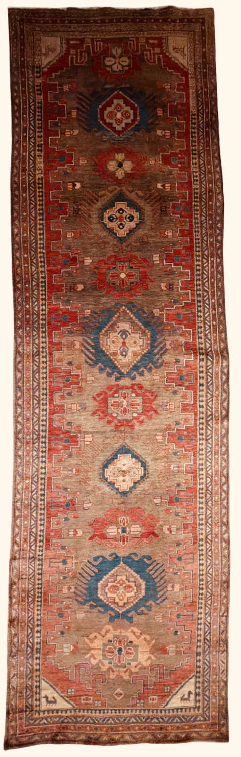 Very Good Old Persian Arak - 4'3" x 14'6"