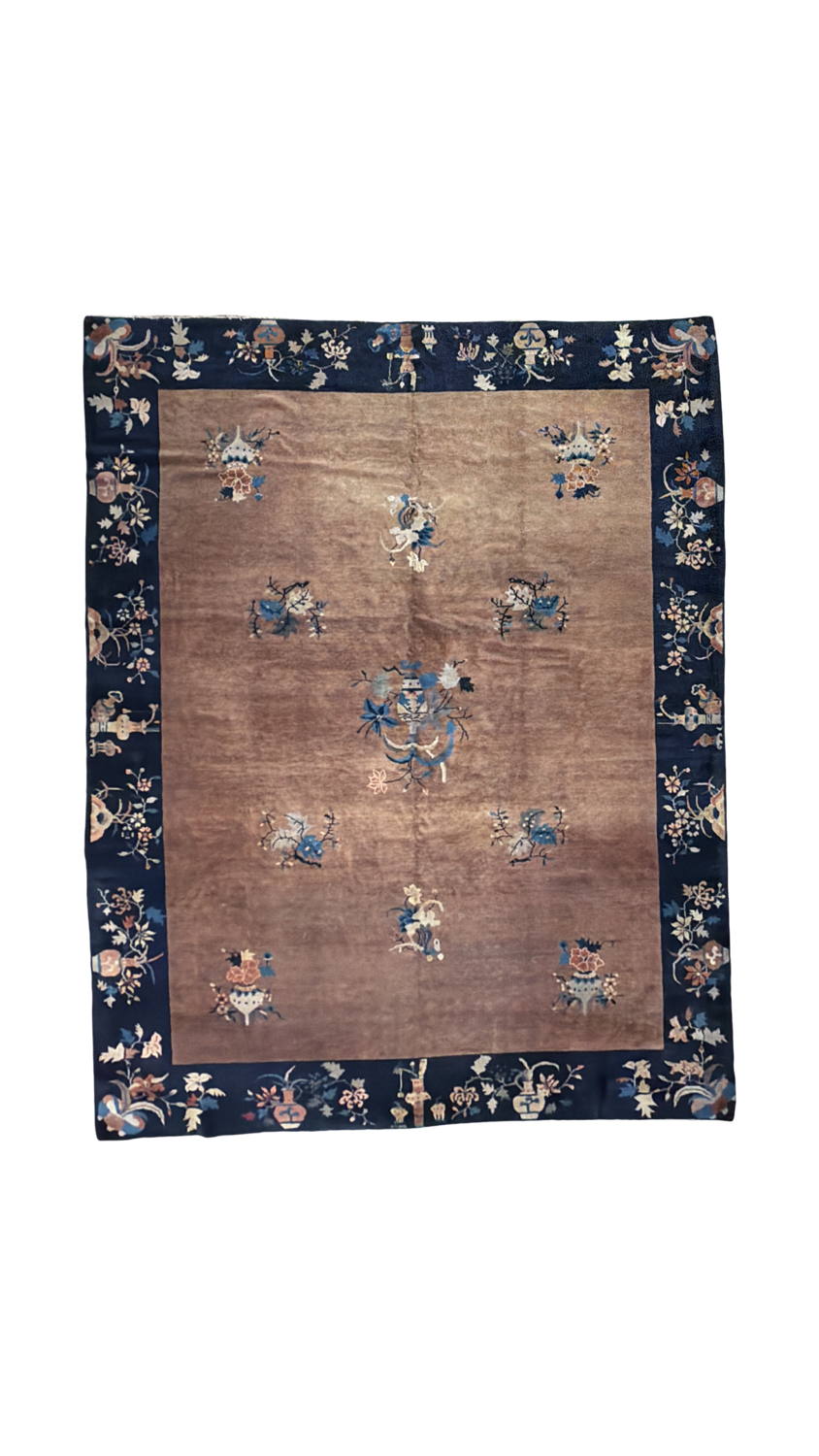 Good Antique Chinese Peking Rug - 9'2" x 11'7"