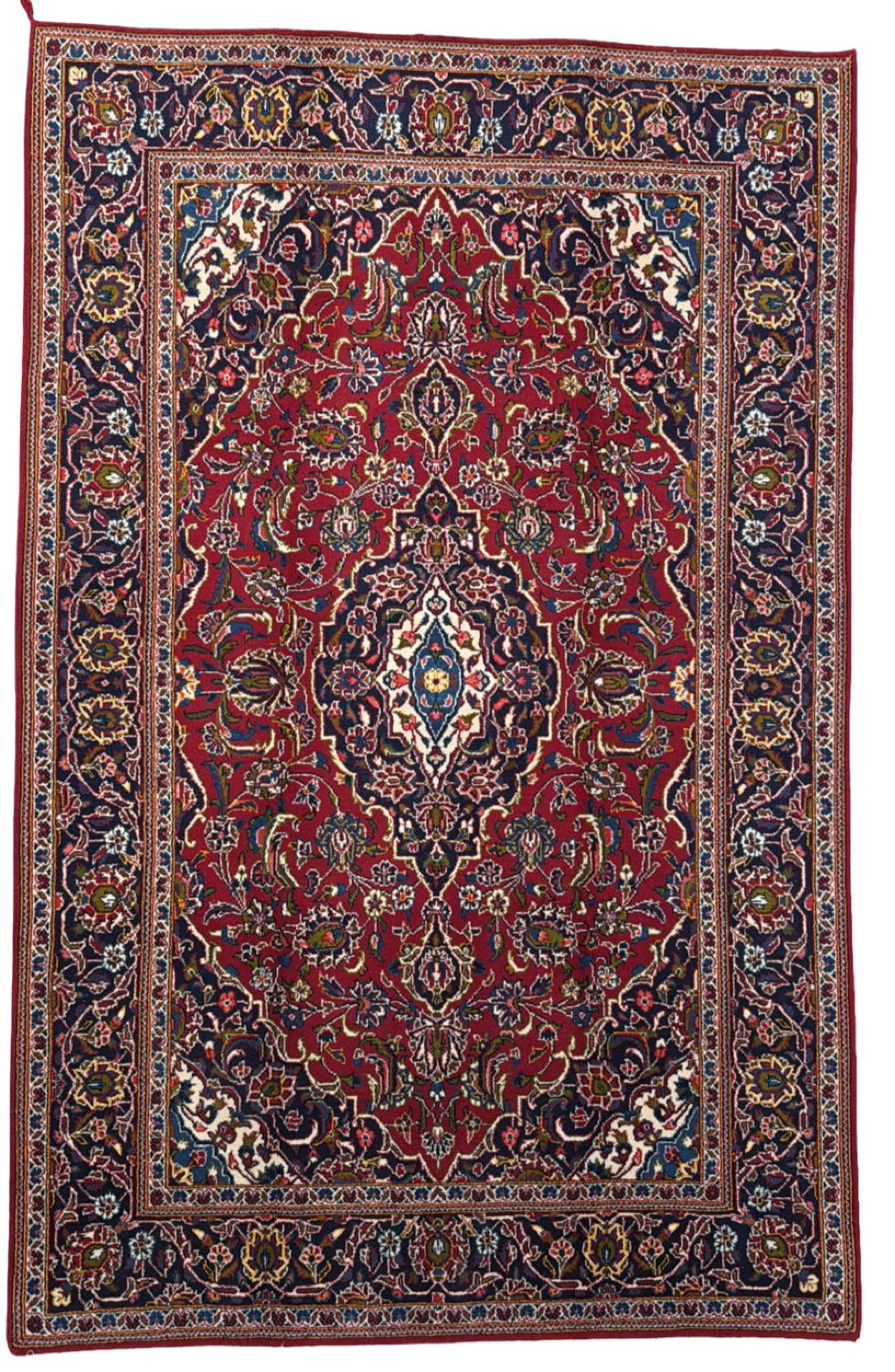 Very Good Persian Kashan - 4'8" x 7'3"
