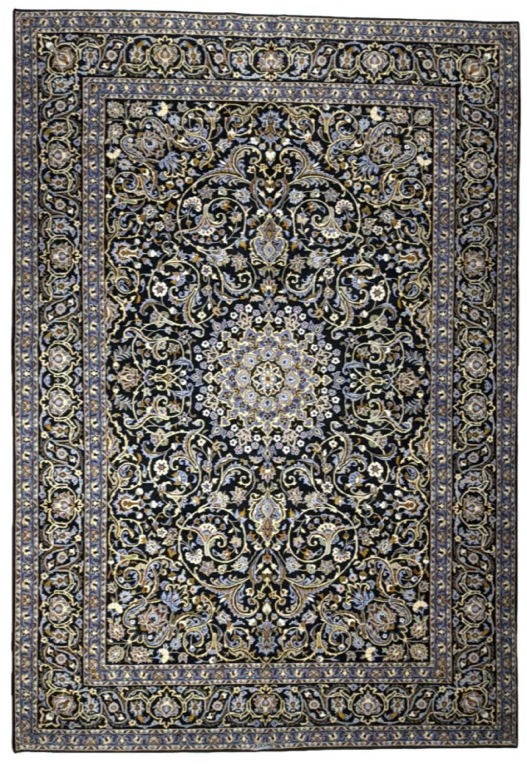 Very Good Persian Kashan - 9'0" x 13'3"