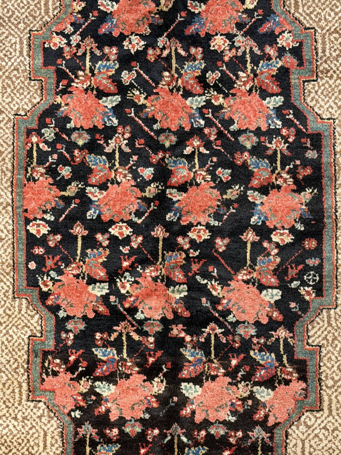 Very Good Antique Persian Sarab - 6'6" x 12'8" - Image 5