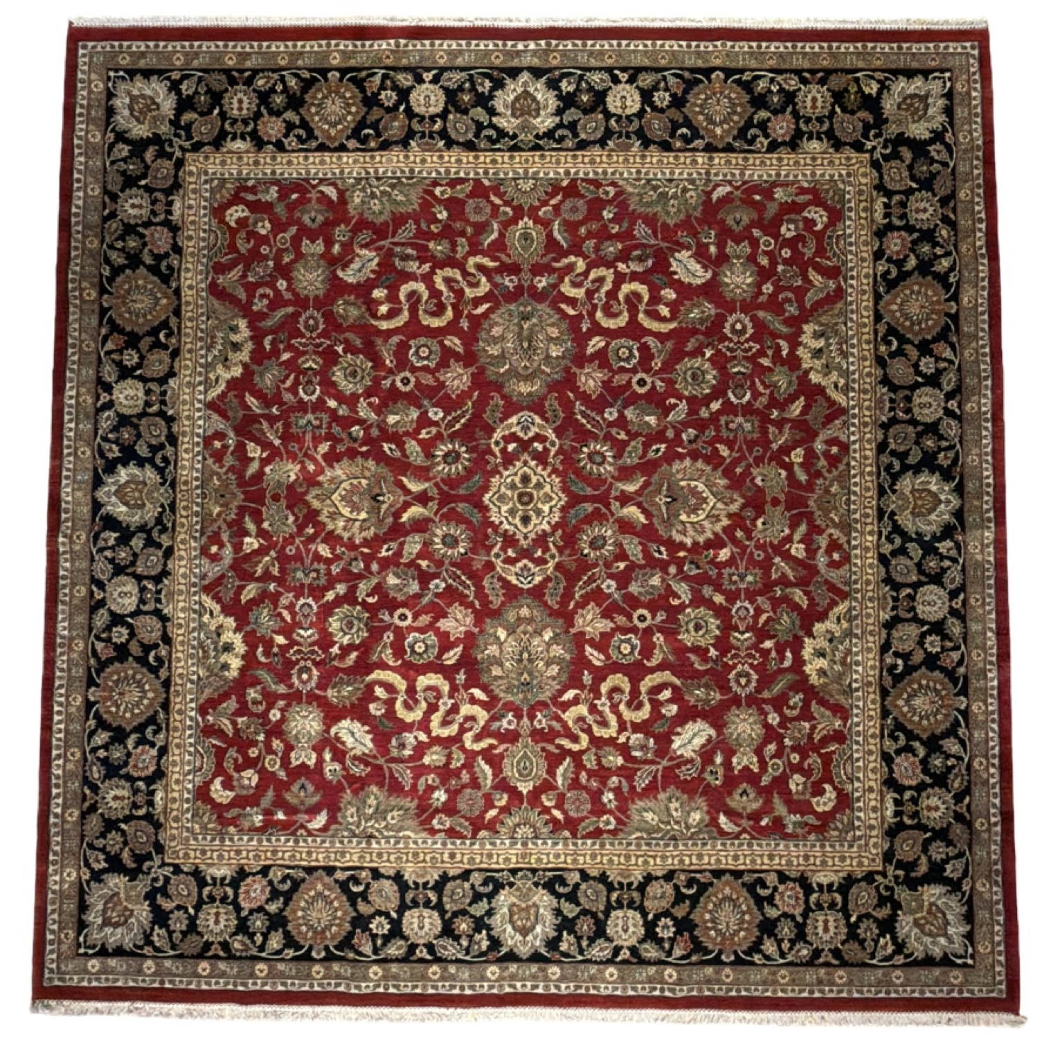 Very Good Indo Tabriz - 12'0" x 12'2"