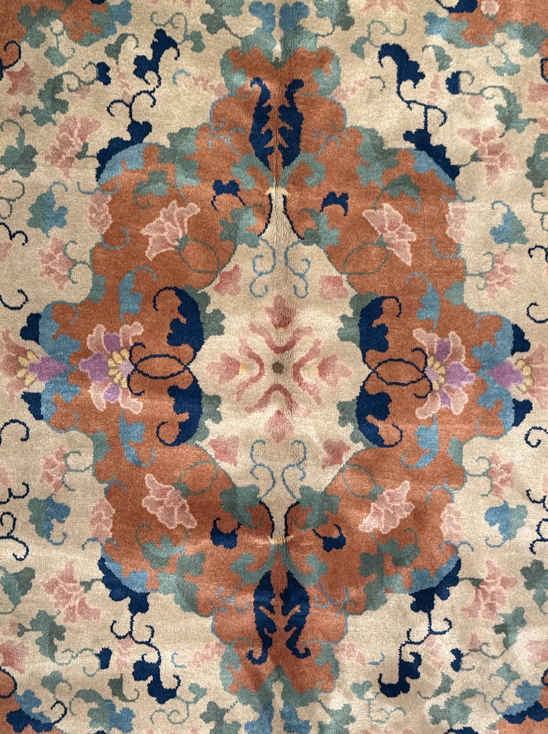 Very Good Old Chinese Nichols - 7'11" x 9'8"