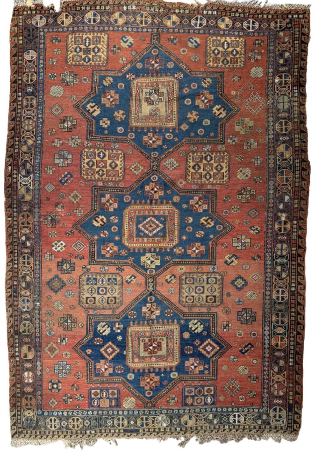 Antique Sumak Kilim (Flatweave) - 7'2" x 10'4"