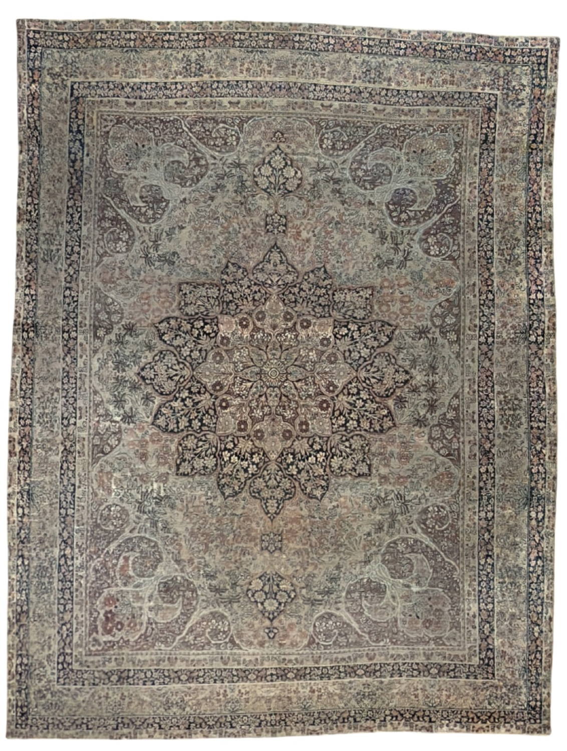Very Good Antique Persian Kermanshah - 9'5" x 12'4"